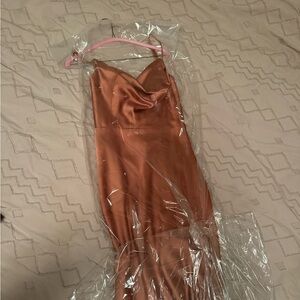 Revelry Nadia Satin Dress